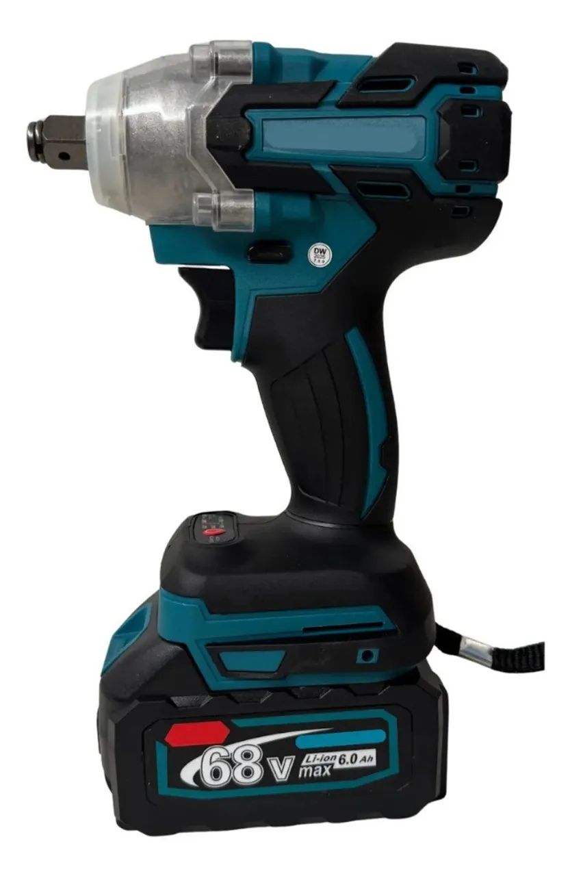 Kit Chave De Impacto E Parafusadeira 68v C/maleta e 2 Baterias