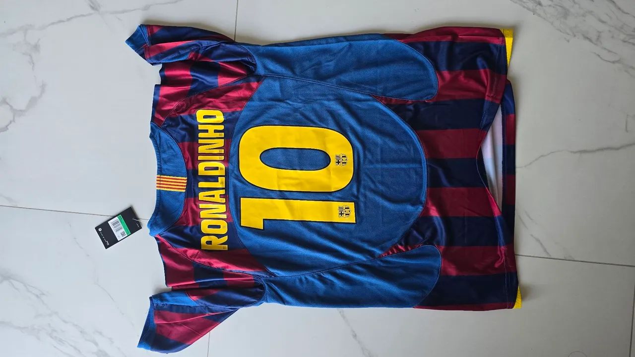 Camisa Retrô Barcelona - Foto 2