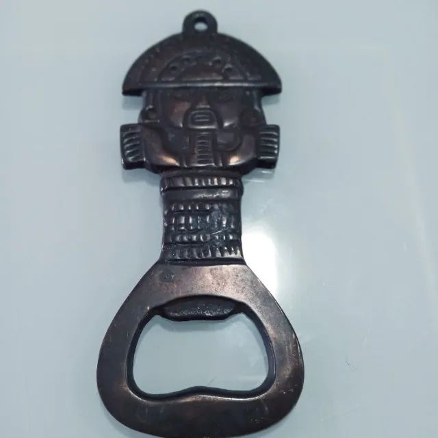 Antigo Abridor Peruano Inca  Original anos 70 Raro em Bronze.  - Foto 4