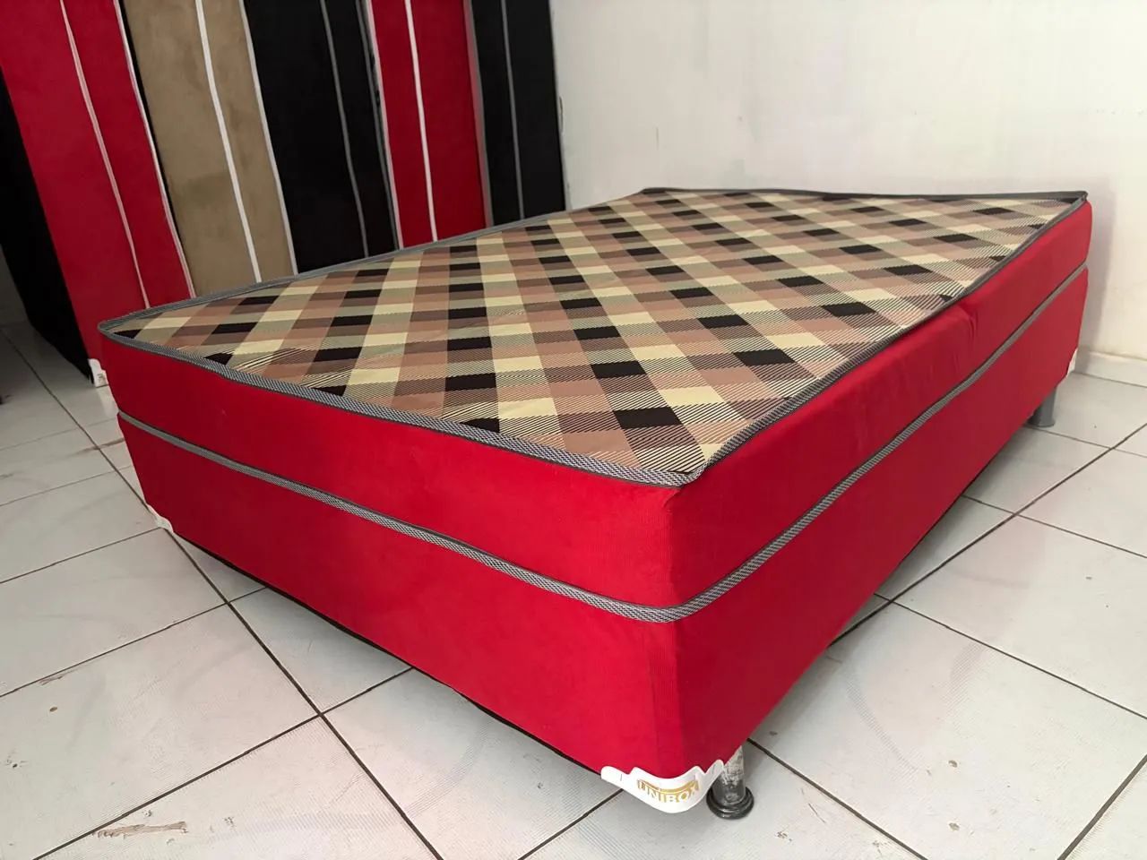Cama box casal nova 7 cm de espuma  - Foto 2