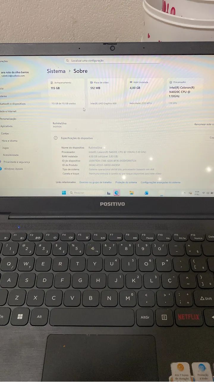Notebook positivo - Foto 4