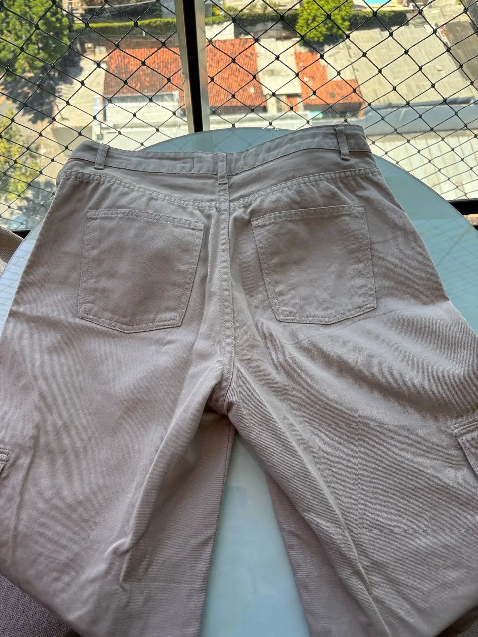 Calça cargo bege - Foto 5