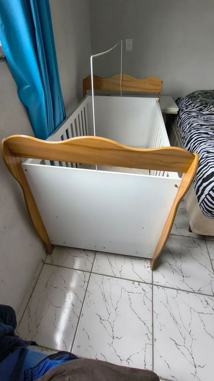 Berço com colchão em ótimo estado  - Foto 3