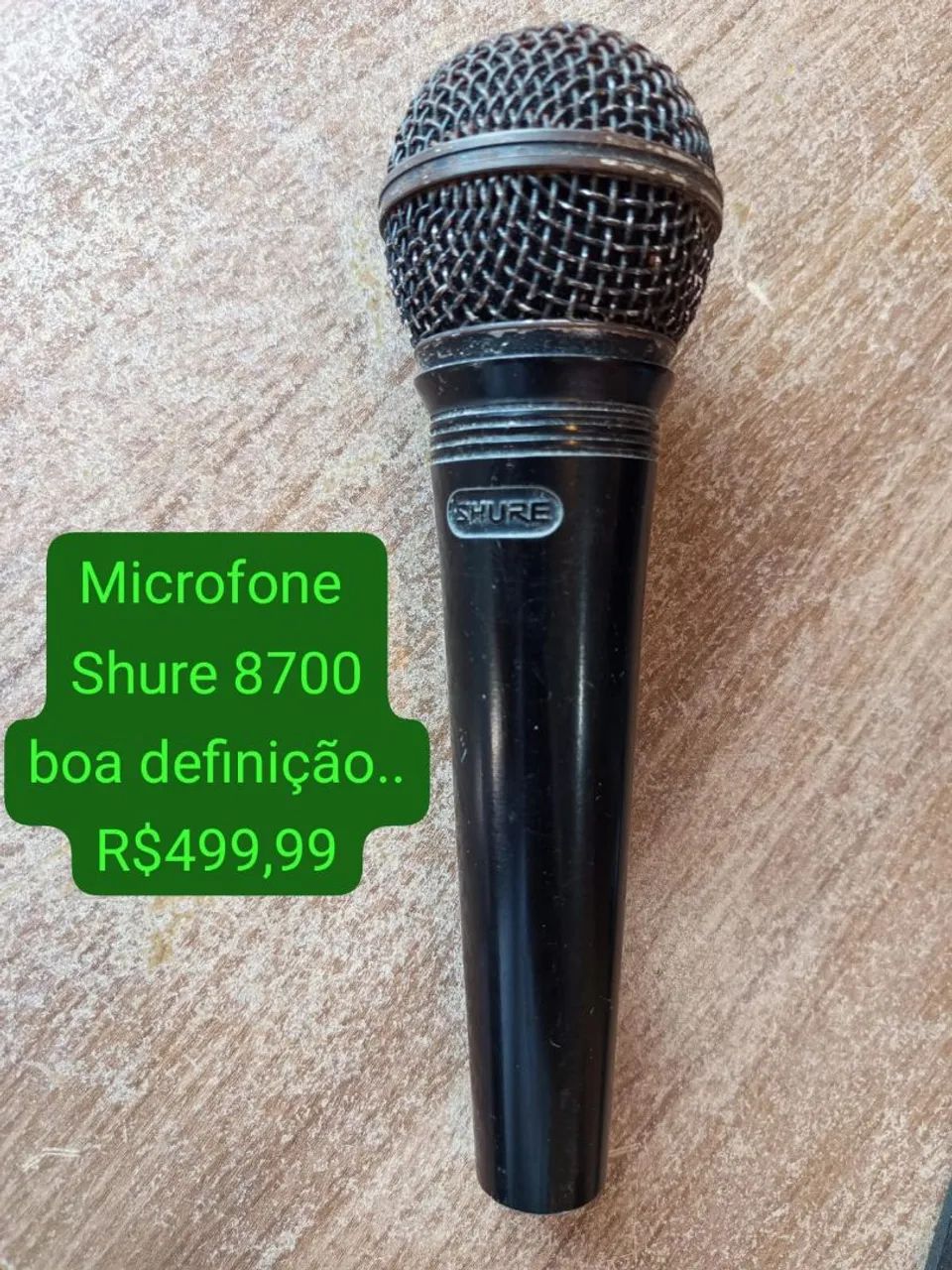 Microfone Sure Profissional