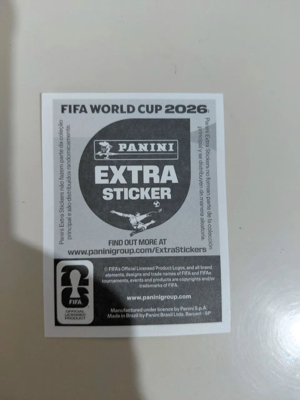 Figurinha da copa extra  - Foto 2