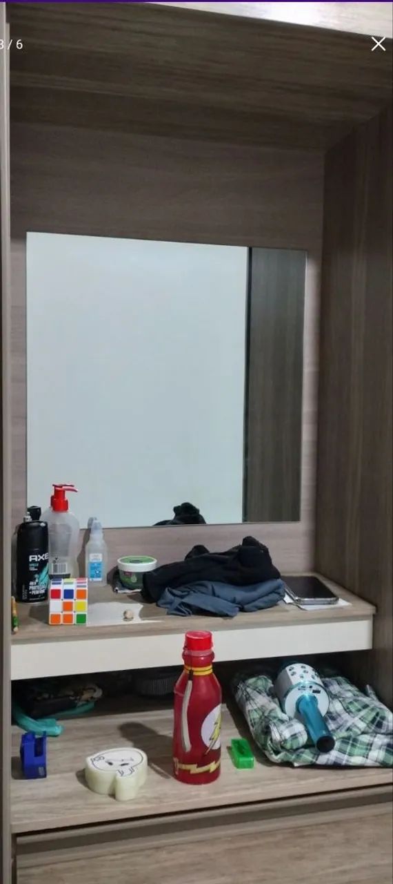 GUARDA-ROUPA COM ESPELHO  - Foto 5