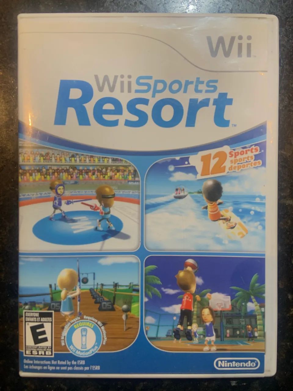 Wii Sports Resort Completo Original (Caixa + Manual) | Ótimo