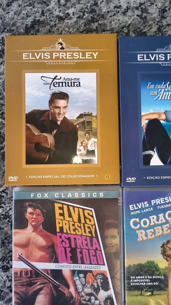 Dvd Elvis Presley coleção com 5 dvds - Foto 2