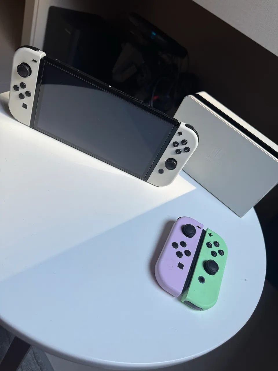 Nintendo Switch Oled Branco  - Foto 5