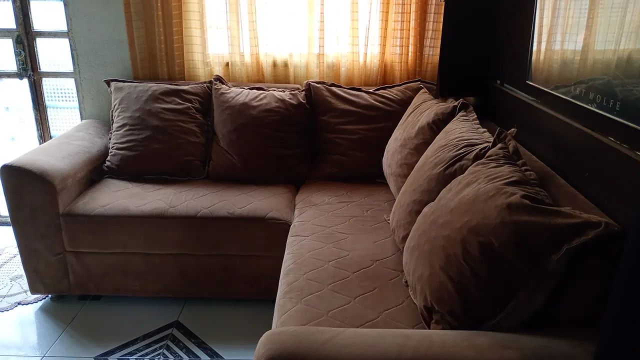 Lindo sofá 5 lugares463757508713523201