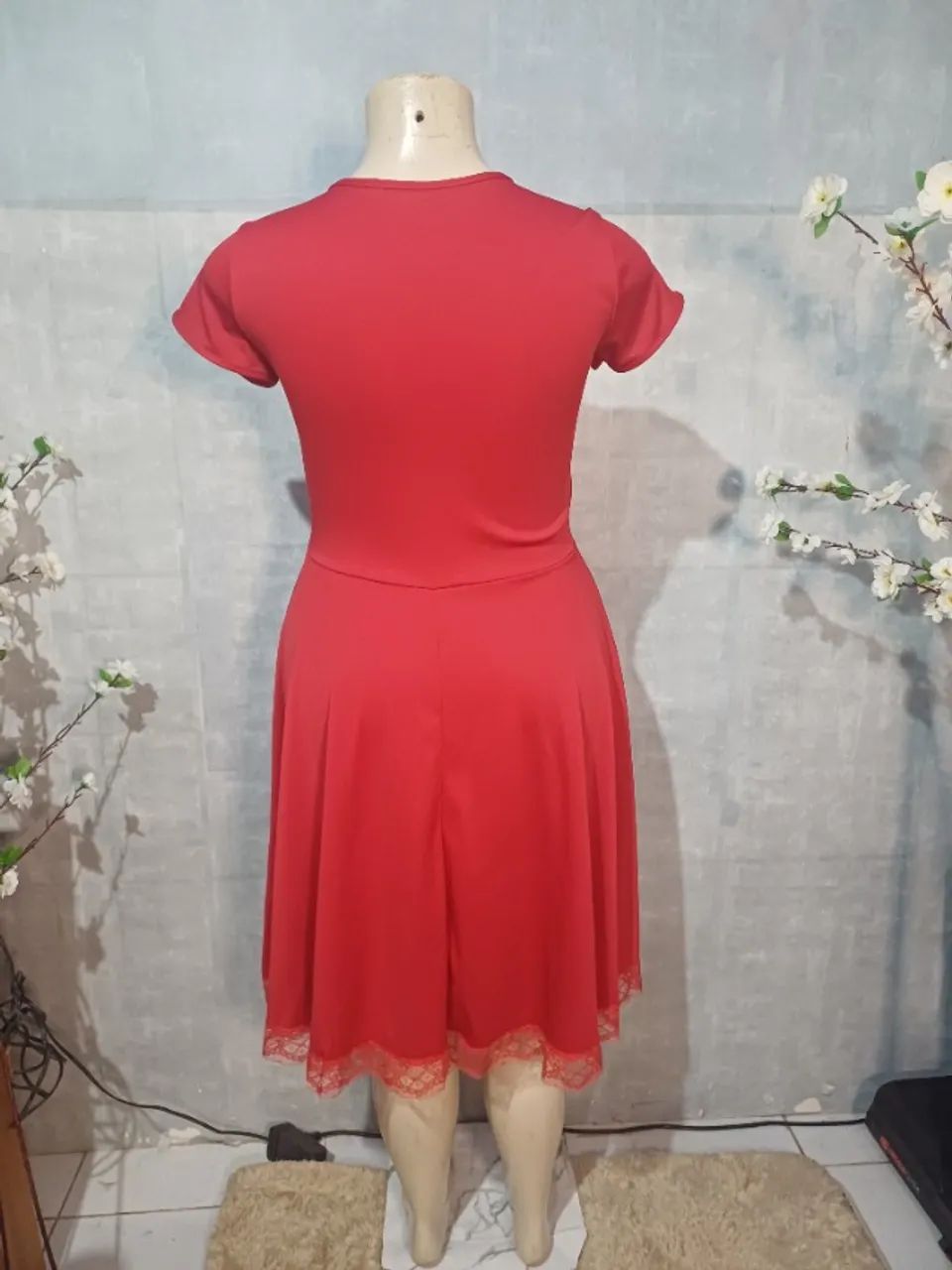 Vestido rodado Plus Size