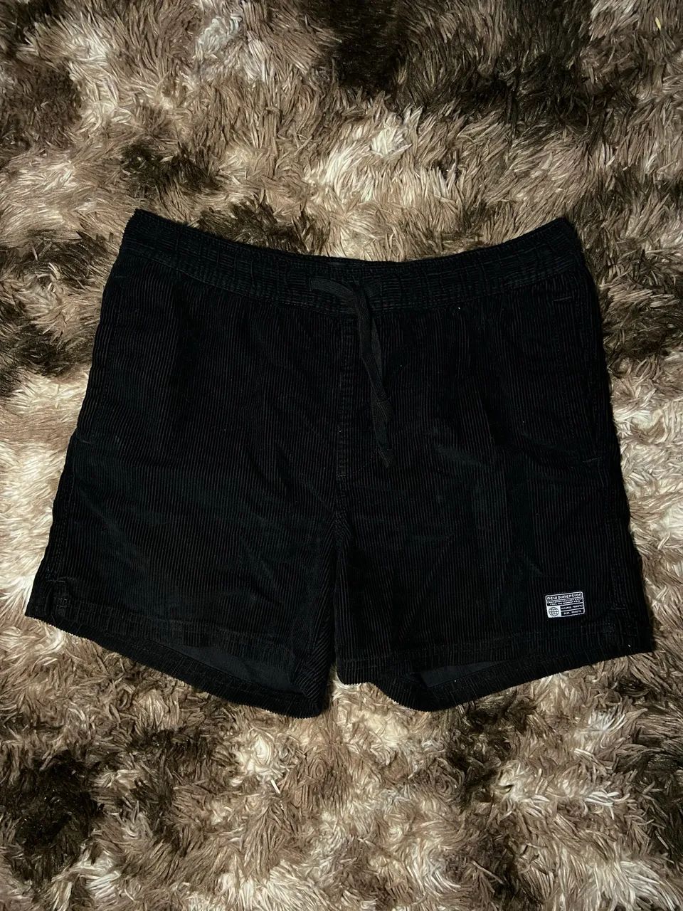 Short c&a canelado  - preto 