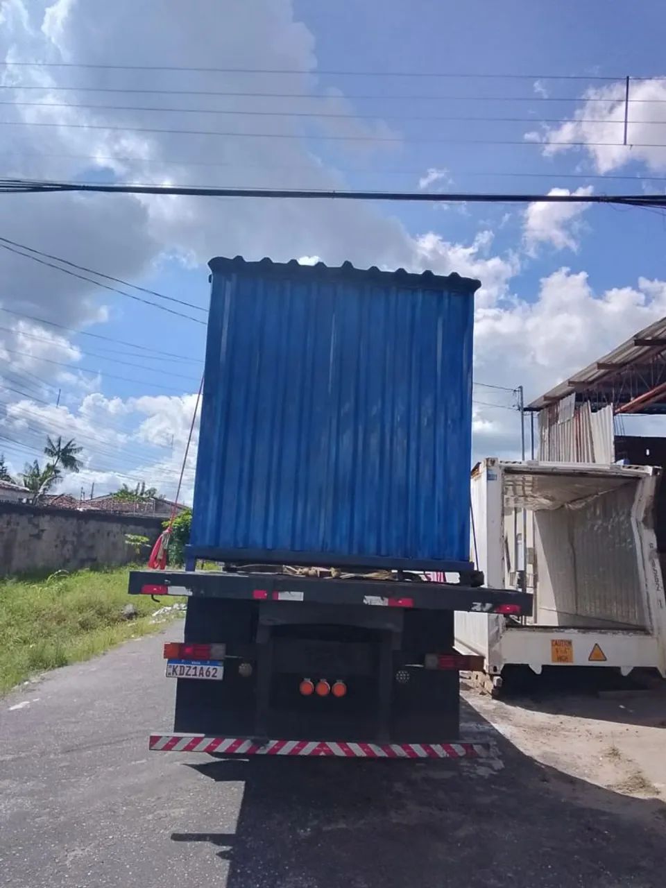 Contêiner 3 metros para depósito em obras 