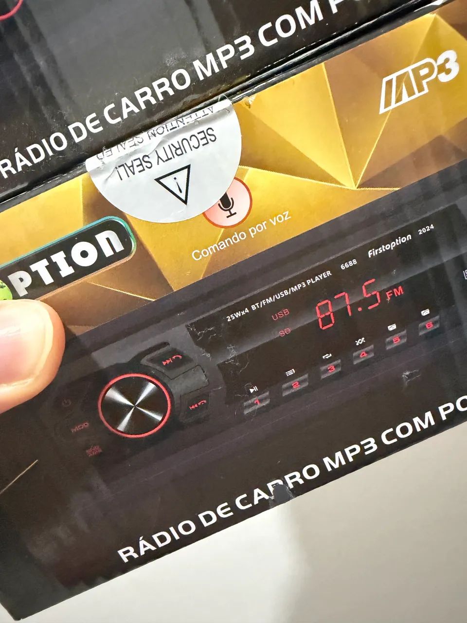 Aparelho de Som / Rádio para carro - Foto 3