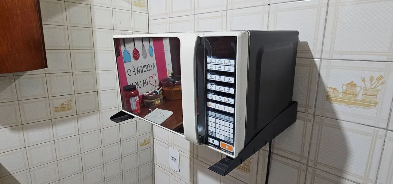 Micro-ondas Midea espelhado - Funcionando perfeitamente - Foto 2