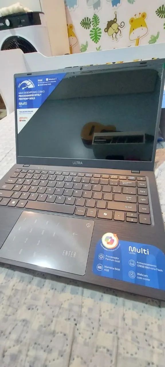 NOVO Notebook Ultra Intel Pentium Gold (Na caixa)