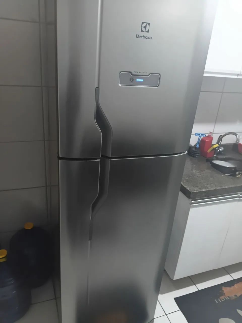 Geladeira electrolux inox