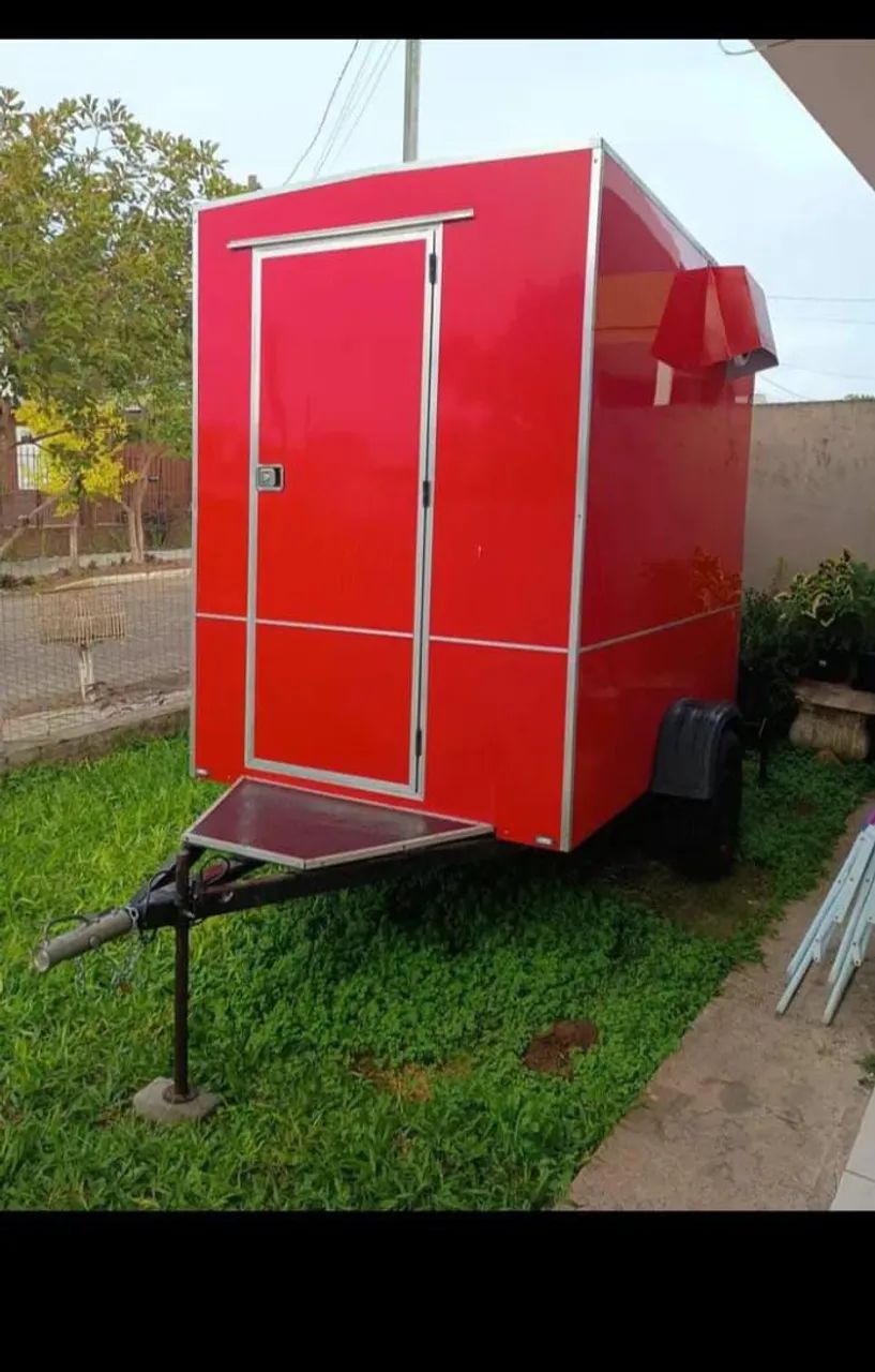 Food trailer fabricação própria, medidas (2.5x1.5)