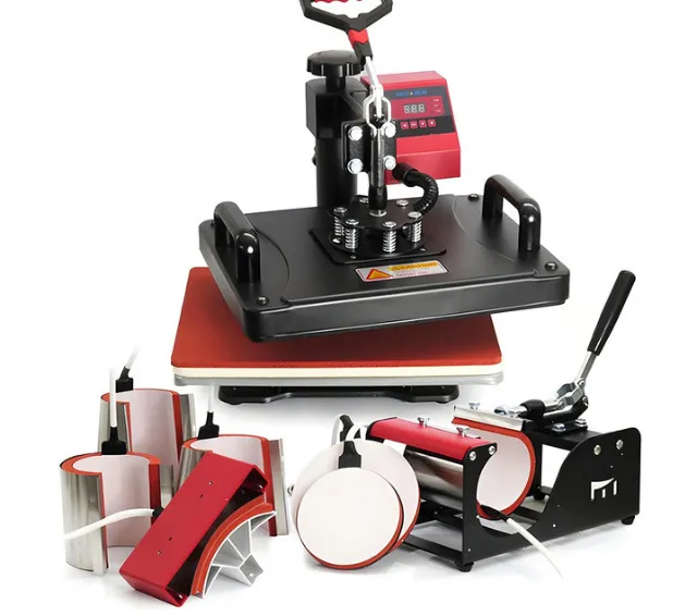 Prensa térmica 8 em 1 - Equipamentos Para Comércio - Santo André