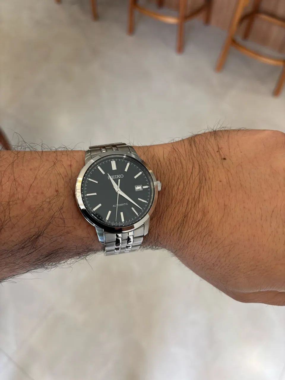 Relógios Masculinos Essentials Ss Automatic Green Dial - Foto 2