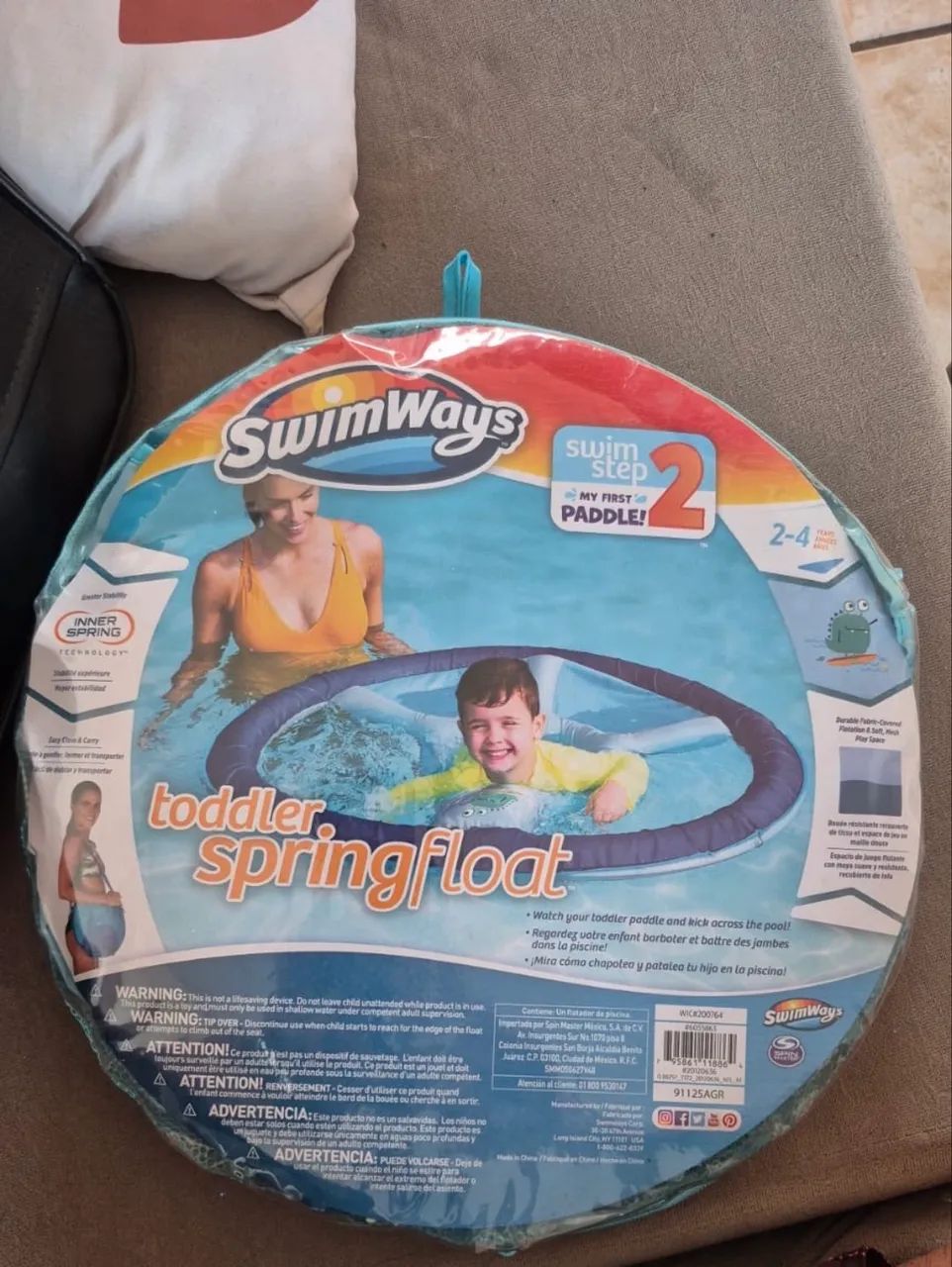 Boia Infantil SwimWays Toddler SpringFloat - Para Crianças - Foto 2