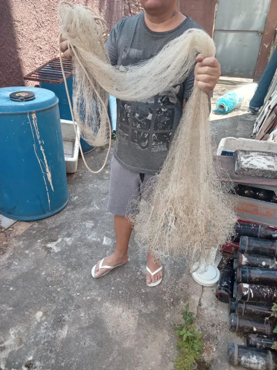 Rede de pesca , arrastão e tarrafa  - Foto 3