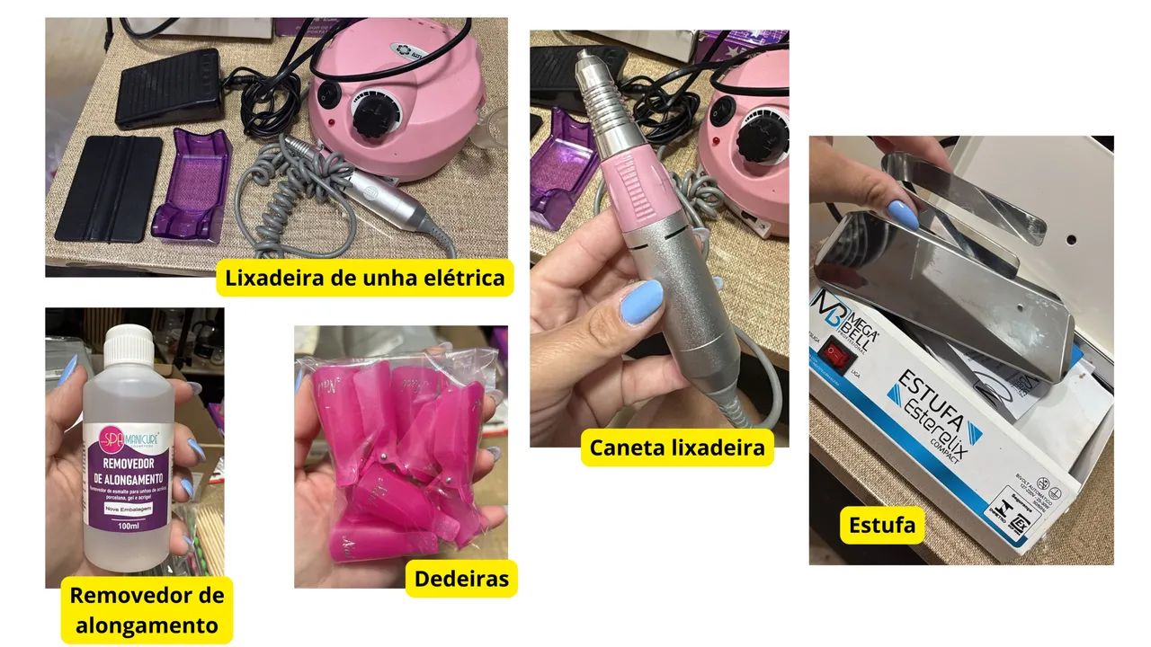 Kit para alongamento unhas - Foto 3