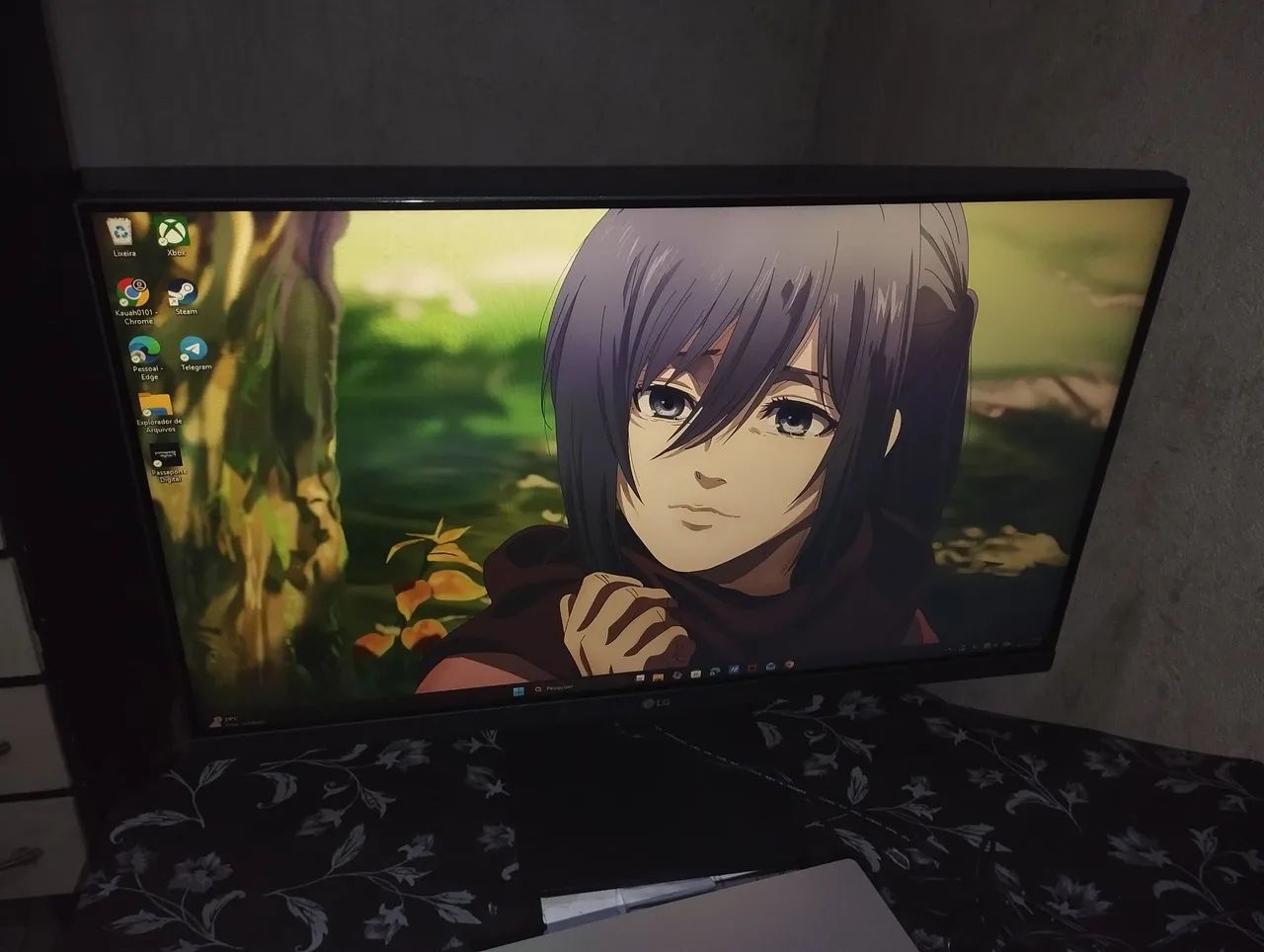 VENDO MONITOR 24' 100hz NOVO - Foto 2