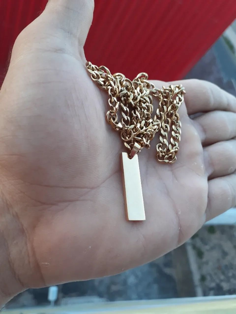Colar Moeda Antiga, Versão Dourada  - Foto 3