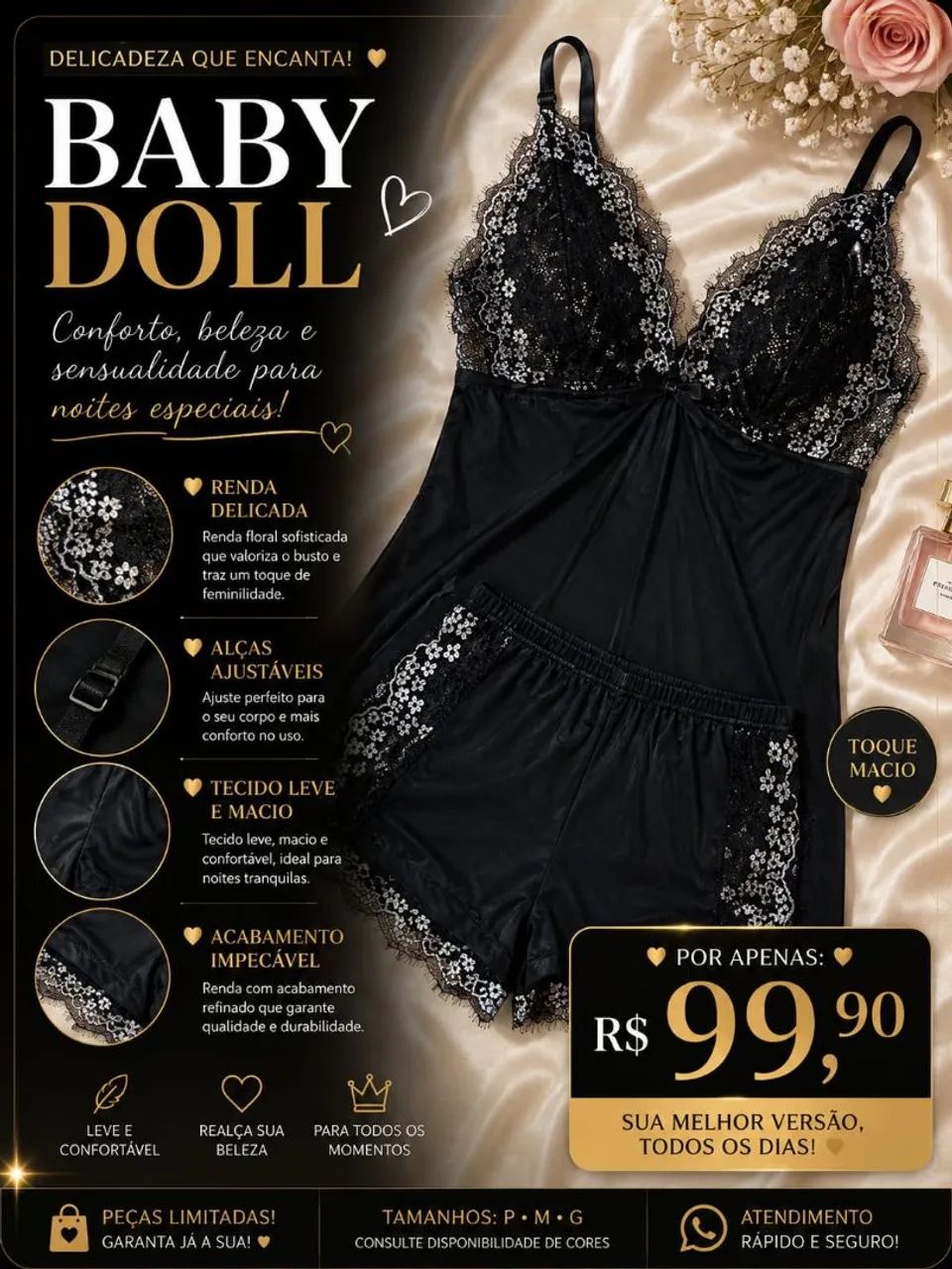 Camisolas e Babydoolls