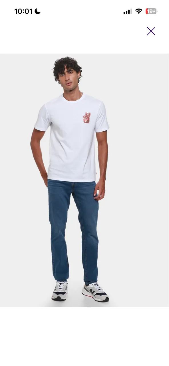 Camiseta levi?s (nova e original) G - Foto 4