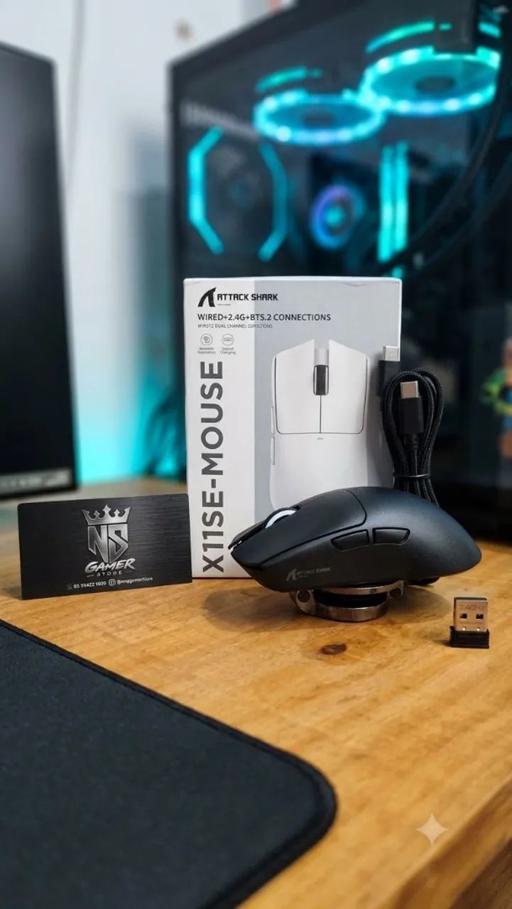 MOUSE GAMER ATACKSHARK X11SE - Foto 3