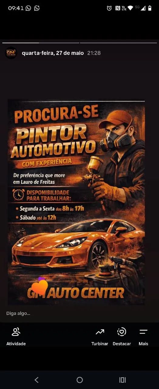 Pintor automotivo 