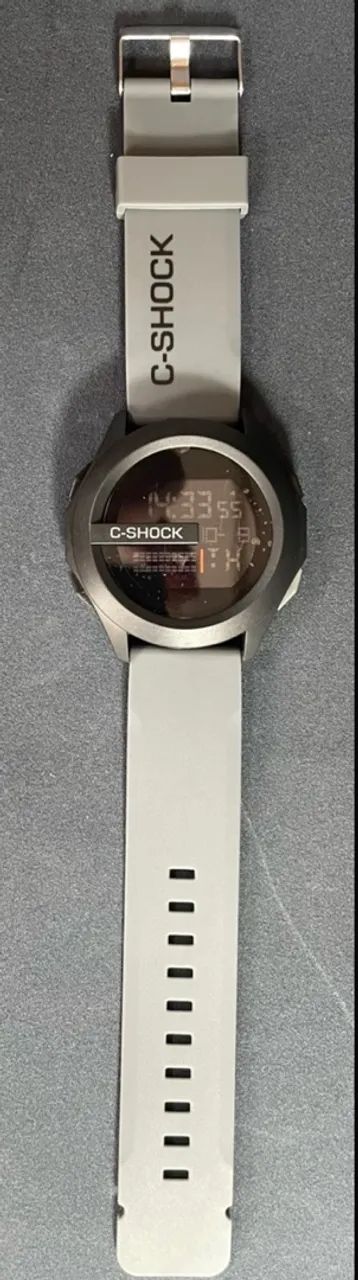 Relógio Digital Esportivo C-SHOCK - Cinza e Preto - Foto 2