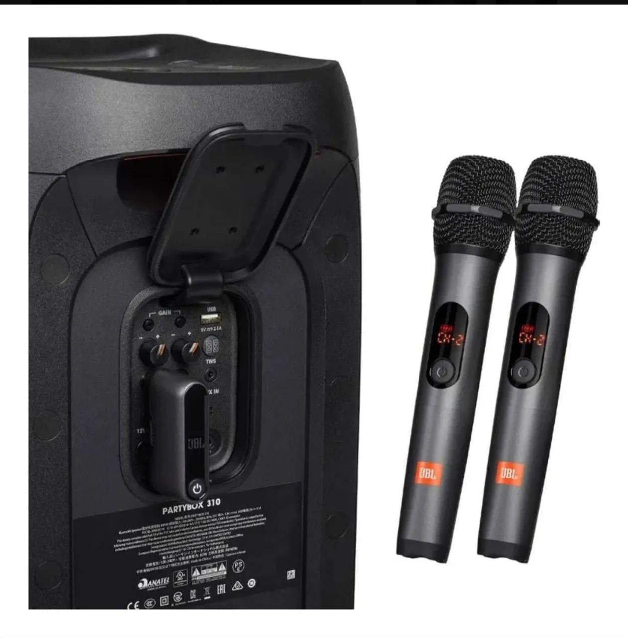 2 Microfone JBL recarregável - Foto 4