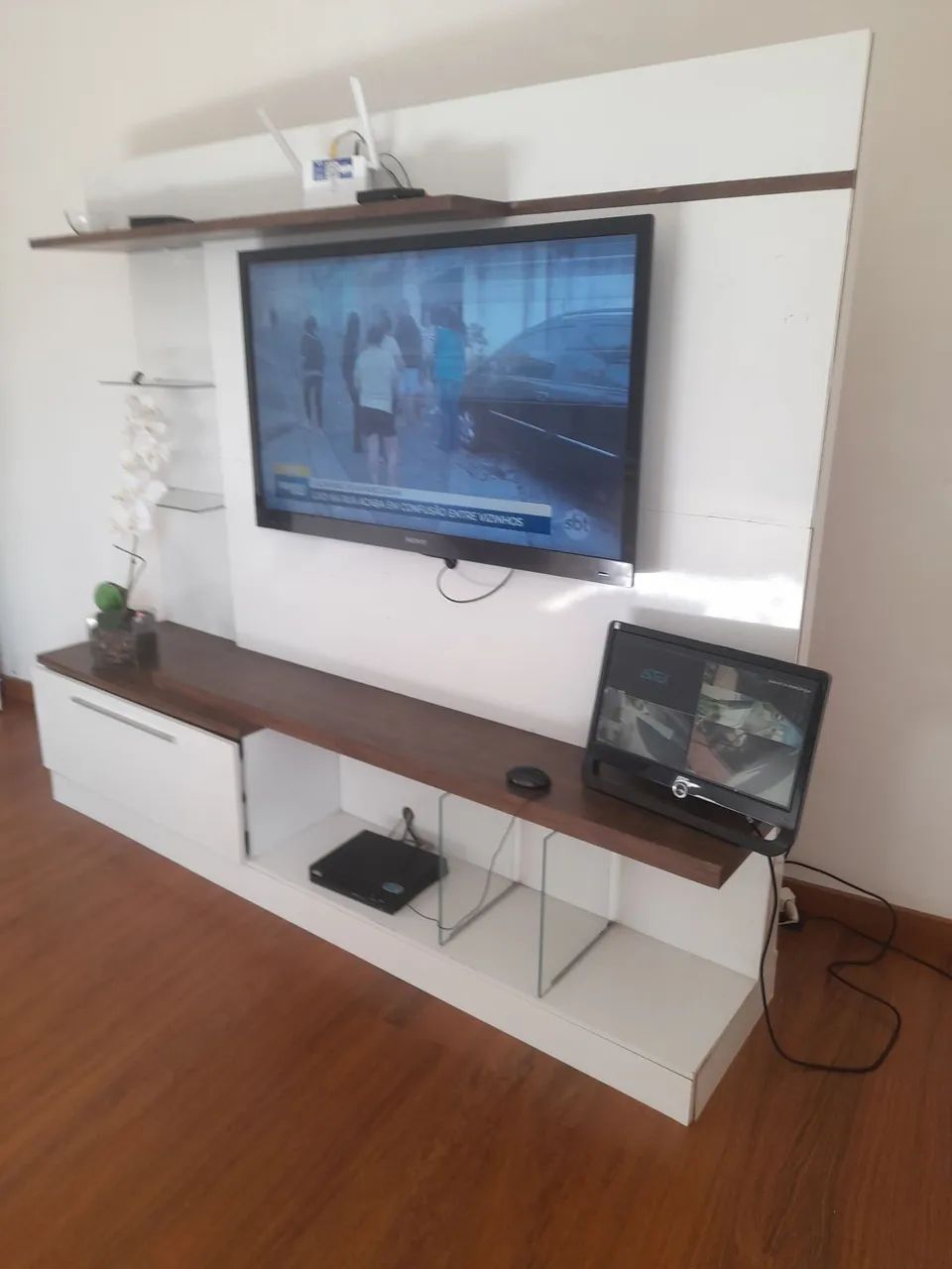 Rack com painel laqueado  - Foto 2