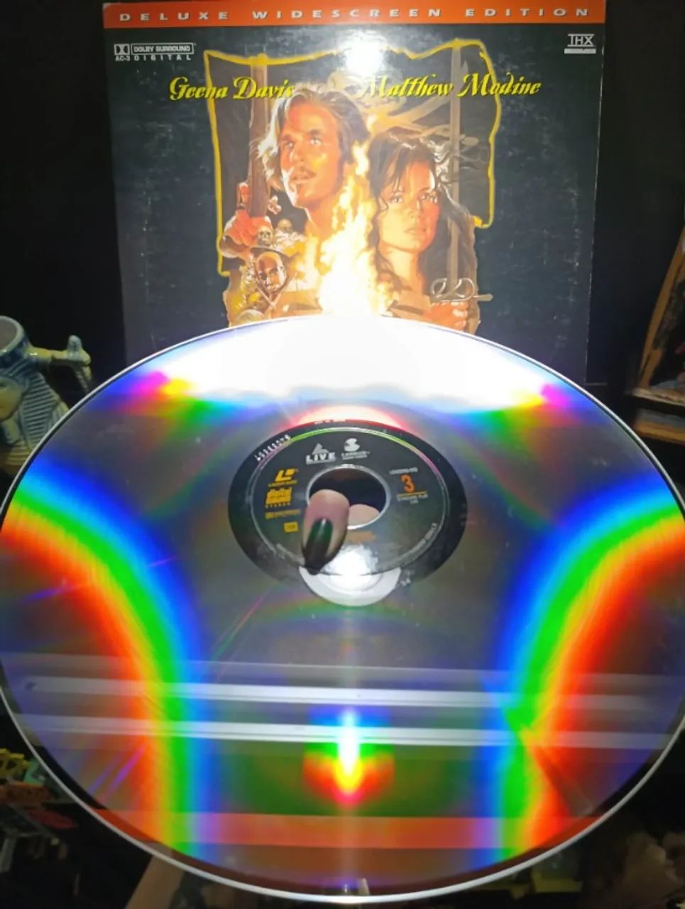Laserdisc Cuttrhoat Island - Foto 3