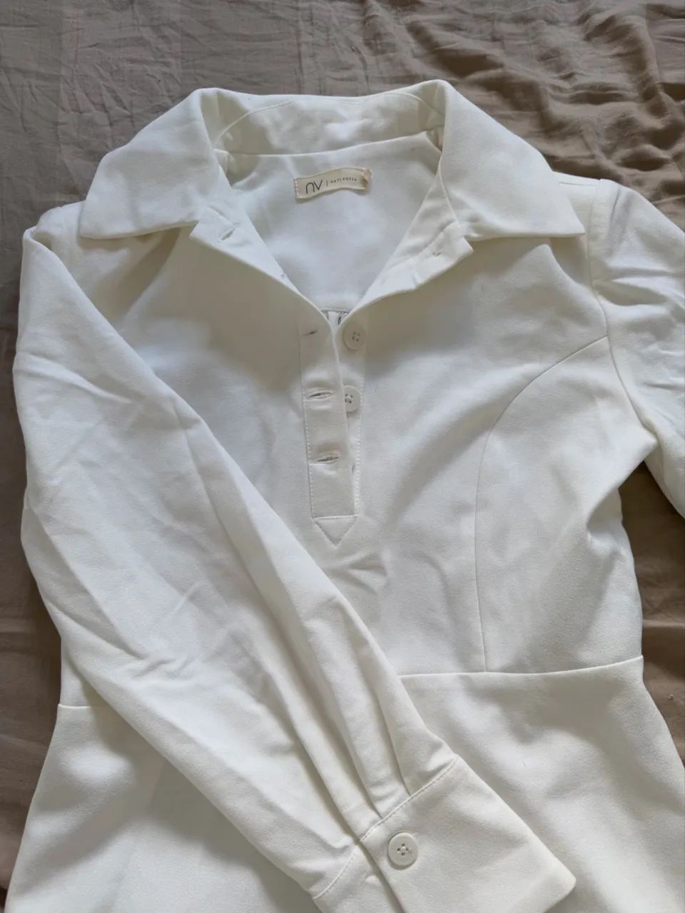 Vestido Nati vozza bynv branco  - Foto 3