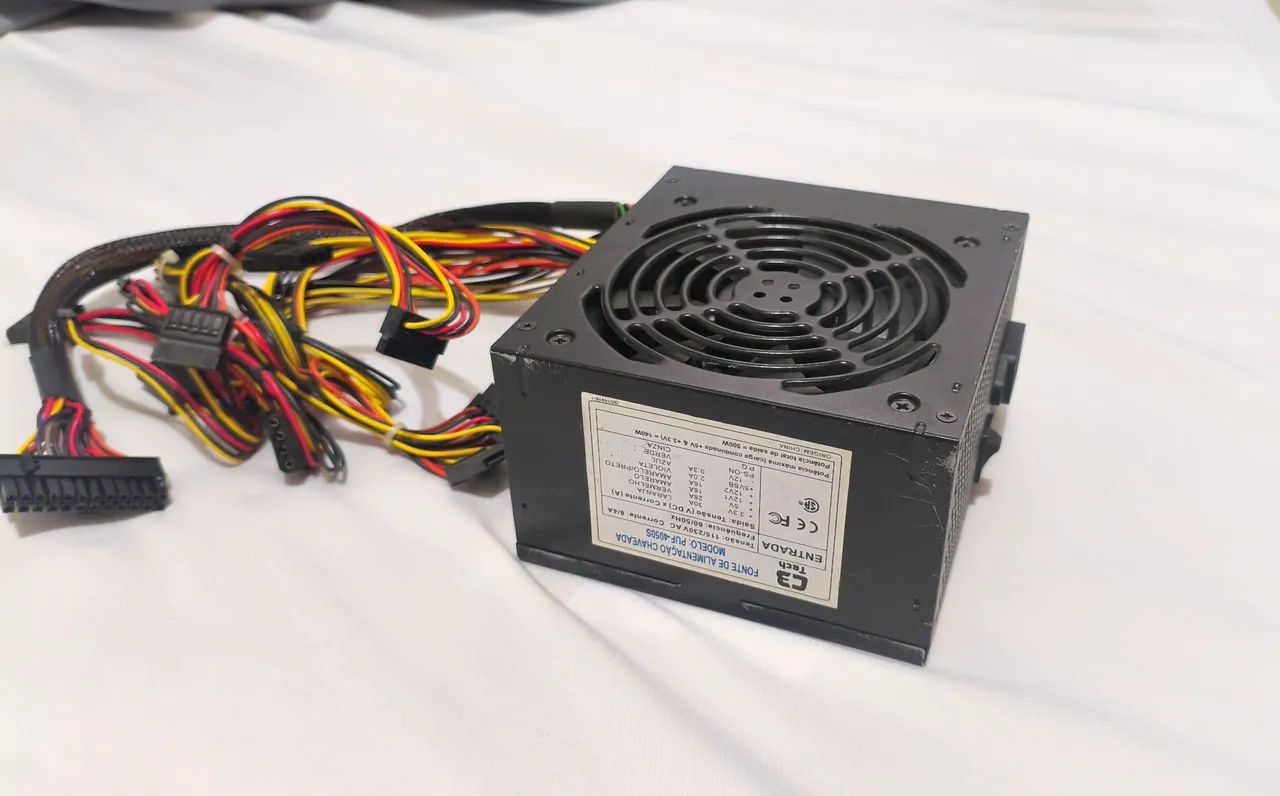 Fonte Gamer C3 Tech 500W 