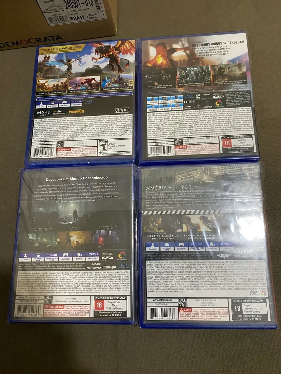 LOTE 4 jogos PS4 - Foto 2