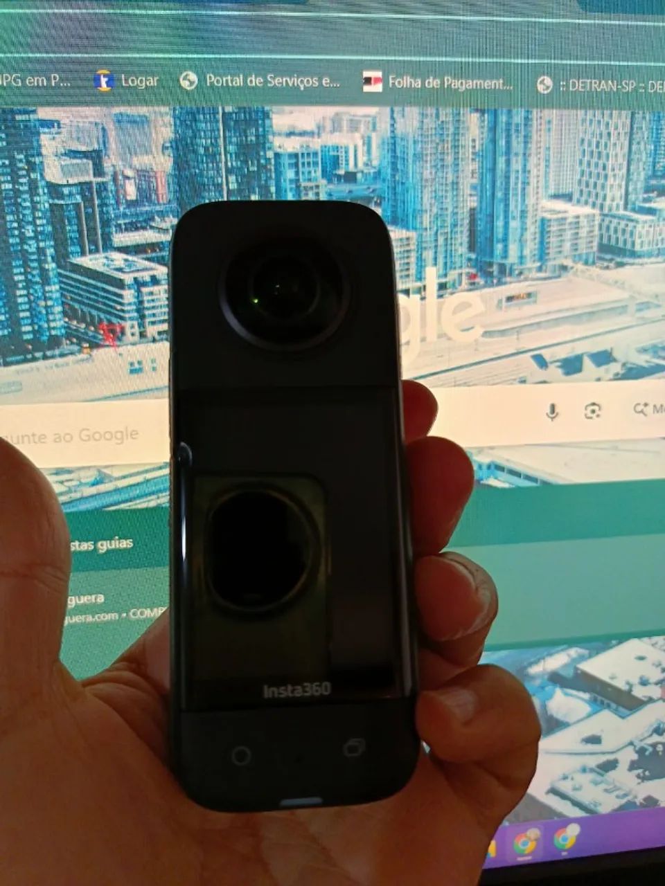 Camera Insta X3 semi nova - Foto 2