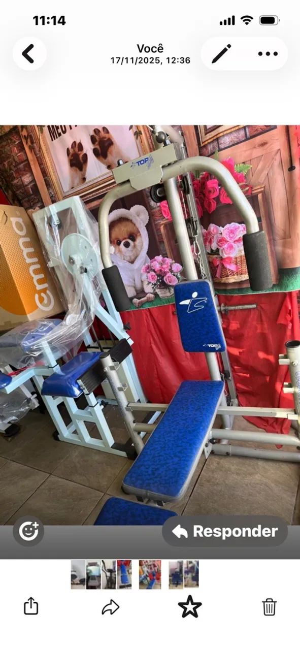 Musculação estação  - Foto 5