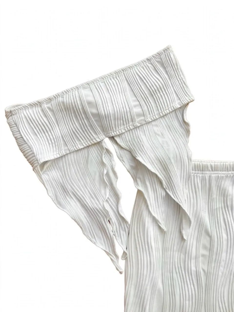 conjunto branco texturizado  - Foto 2