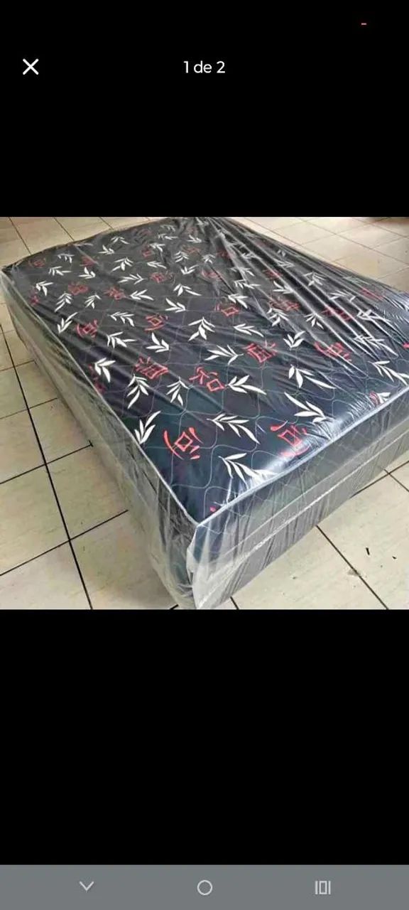 Cama box com colchão!(Entrego  - Foto 2