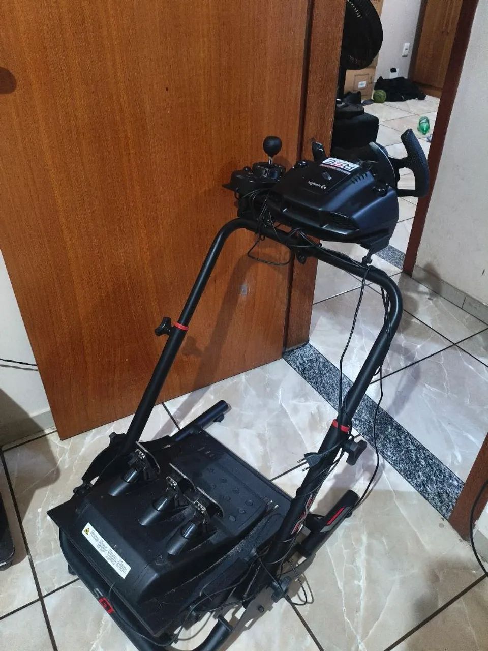 G29 Logitech+câmbio+suporte extreme - Foto 3
