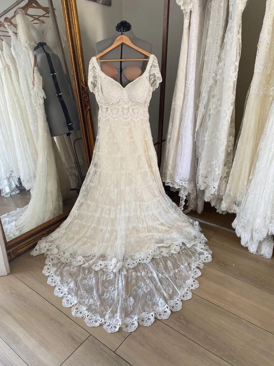 Vestido de noiva boho chic 1