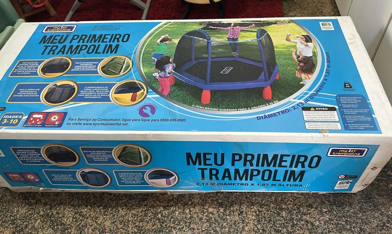 Pula-pula Trampolim Sams 2m - Foto 5