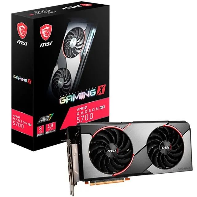 Placa De Vídeo Msi Amd Radeon Rx 5700 Gaming X, 8gb, Gddr6 - Foto 4