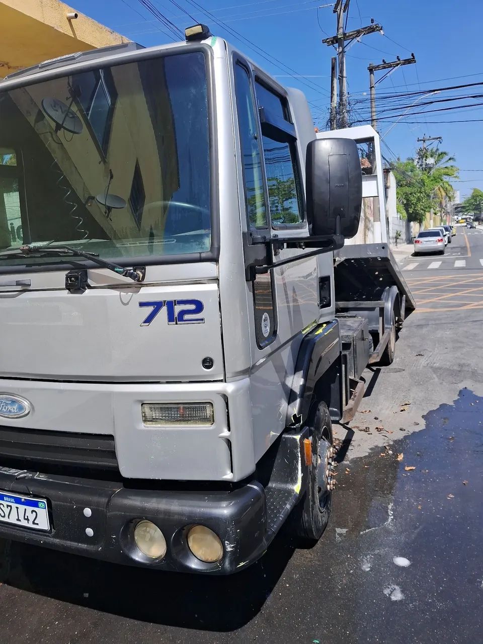 Ford cargo plataforma + asa delta 2012.  - Foto 3