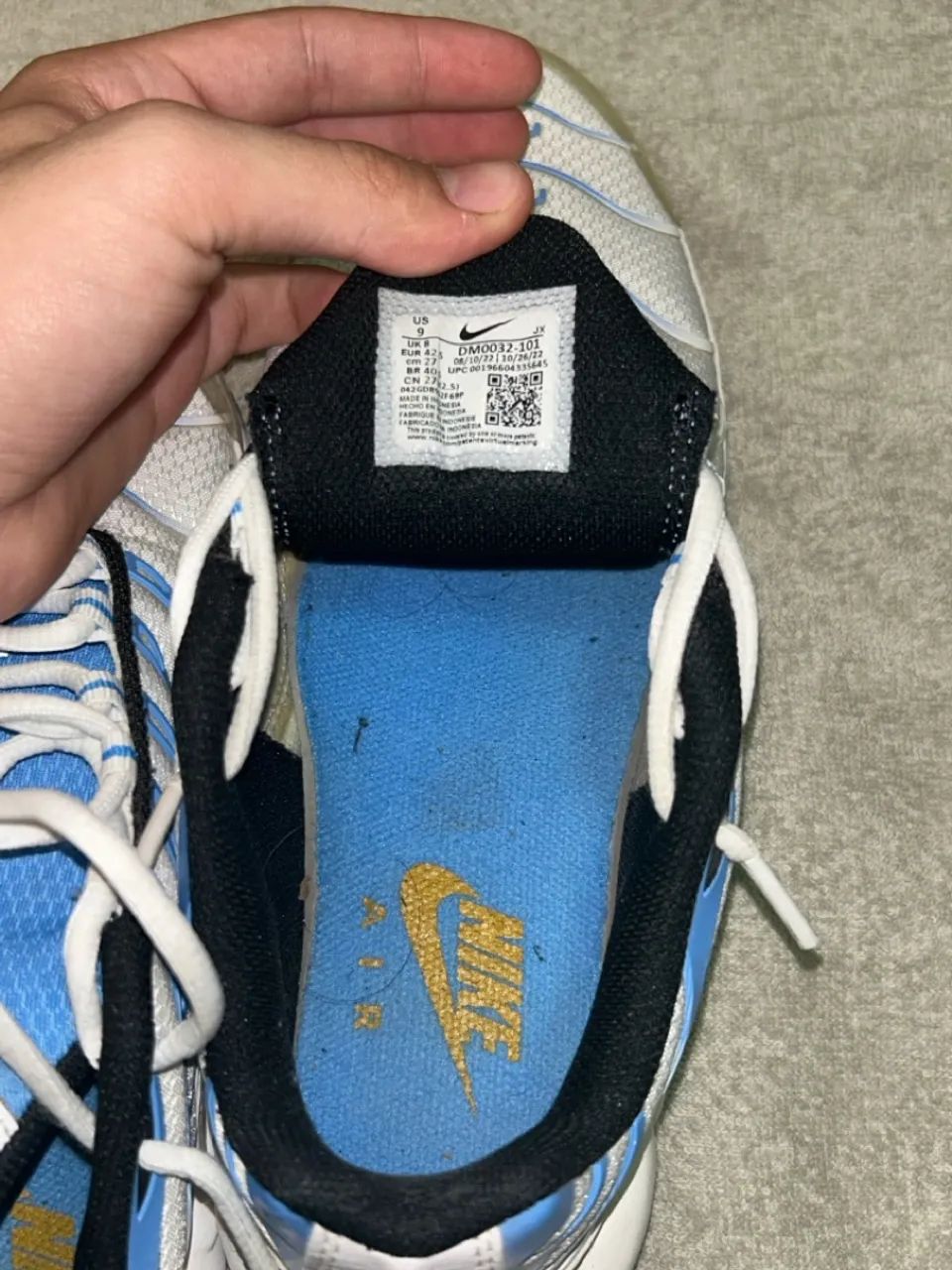  Nike Air Max tn Plus White University Blue - Foto 3